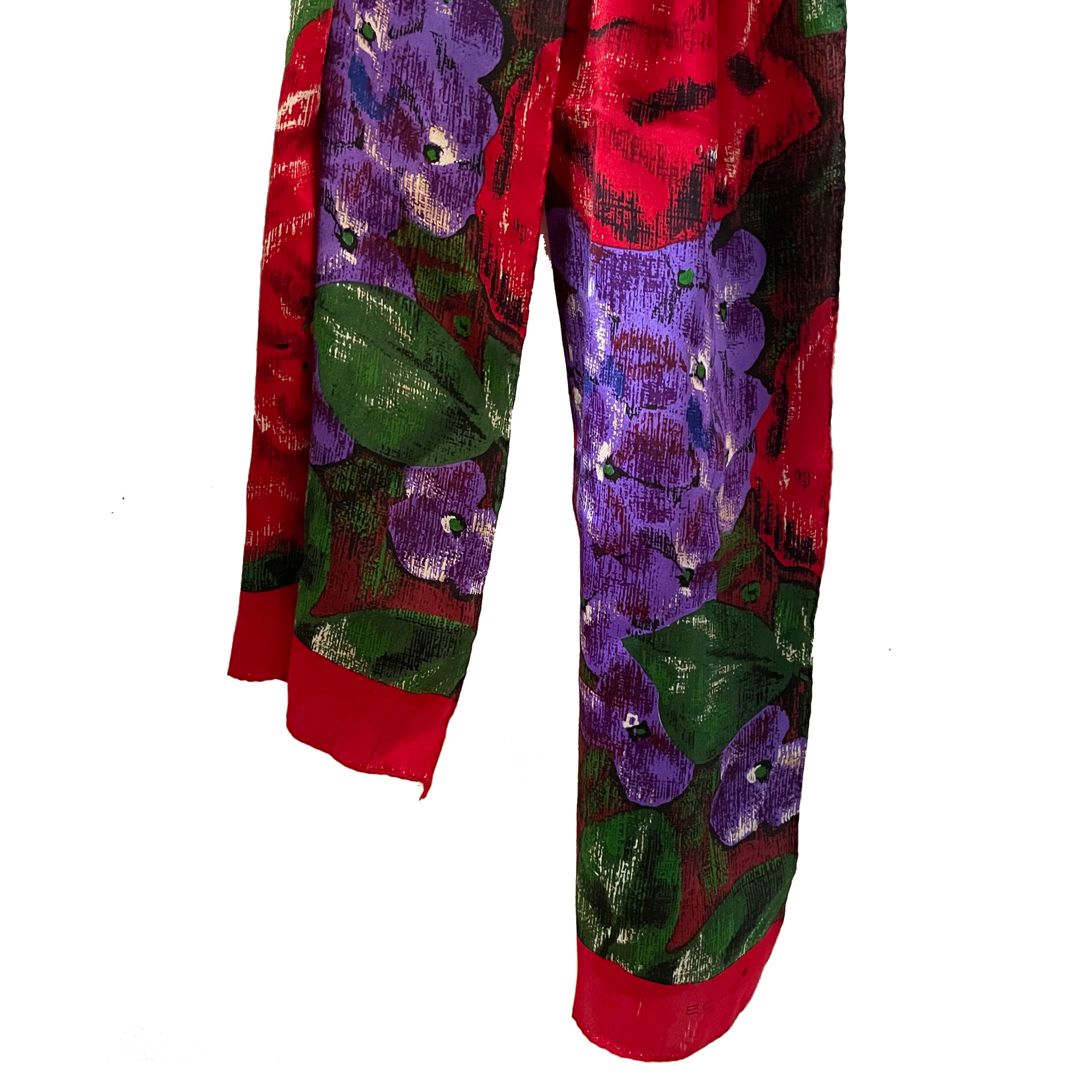 Vintage Echo silk scarf
