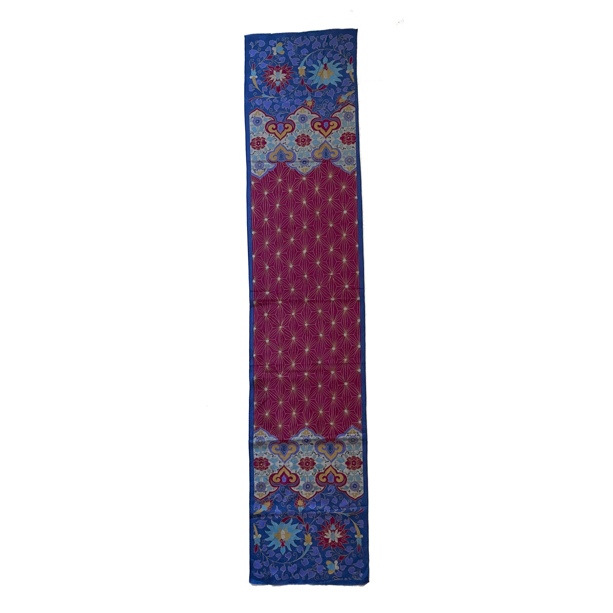 1980s Oscar de la Renta silk scarf