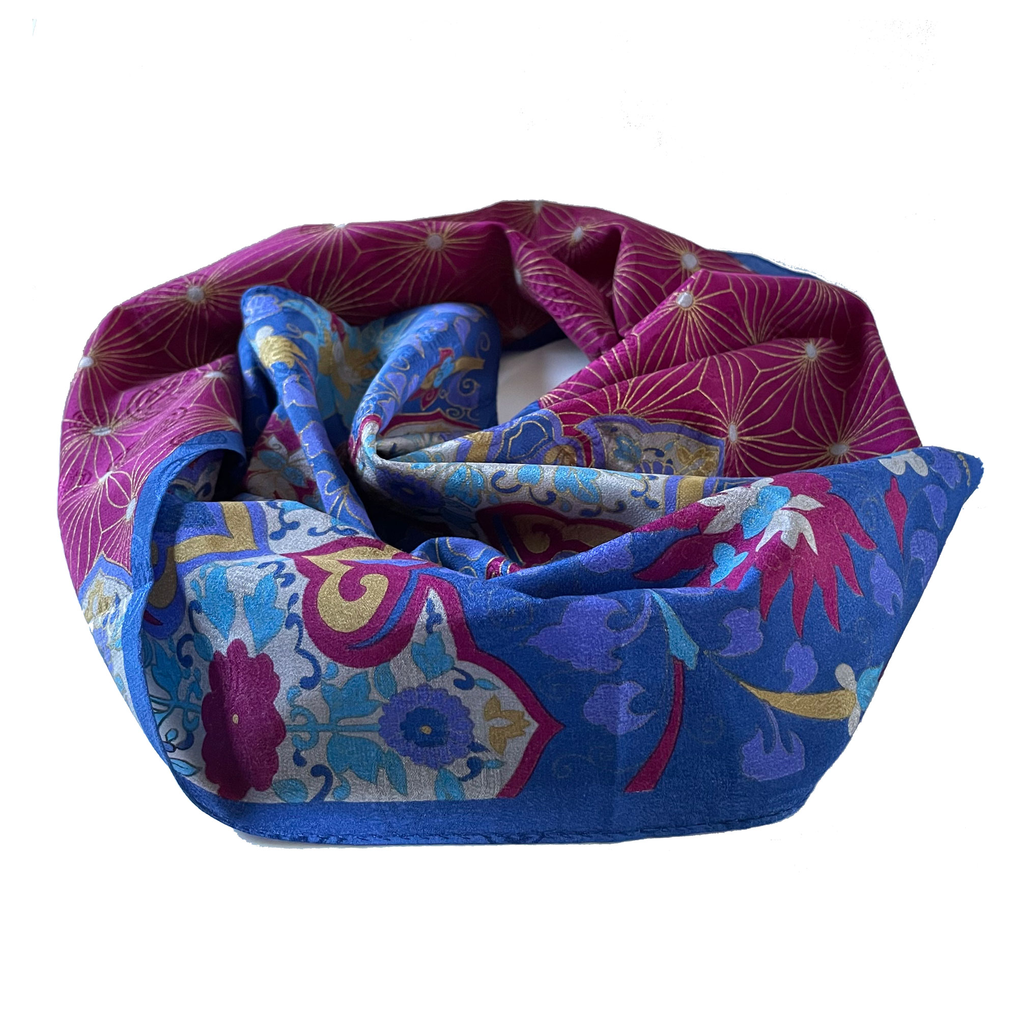 vintage Oscar de la Renta designer scarf