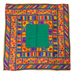 1990s Liz Claiborne silk scarf