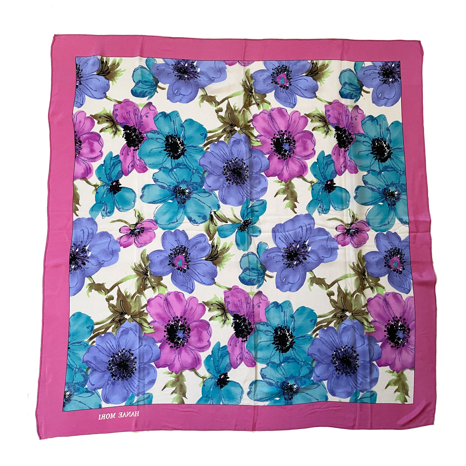 Hanae Mori silk scarf
