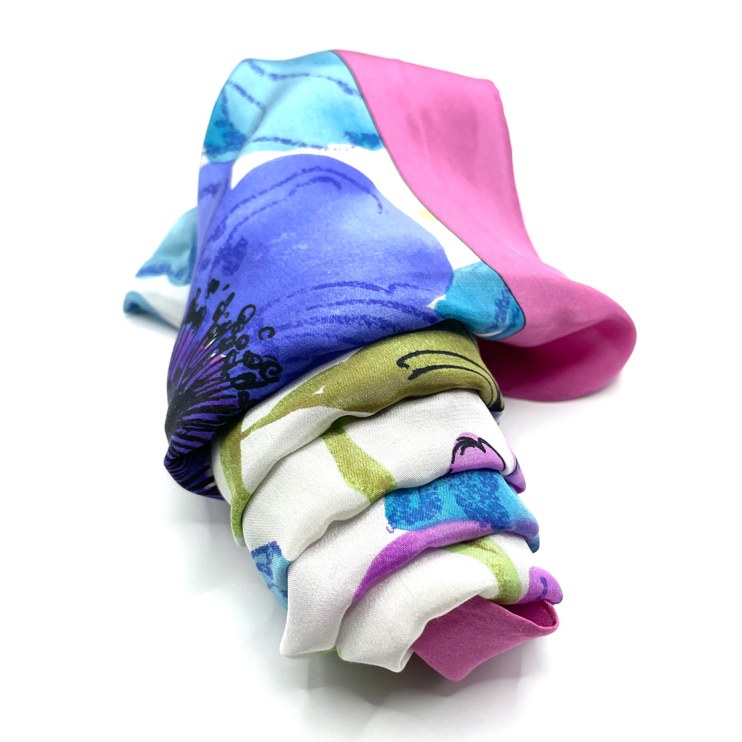 Hanae Mori silk scarf