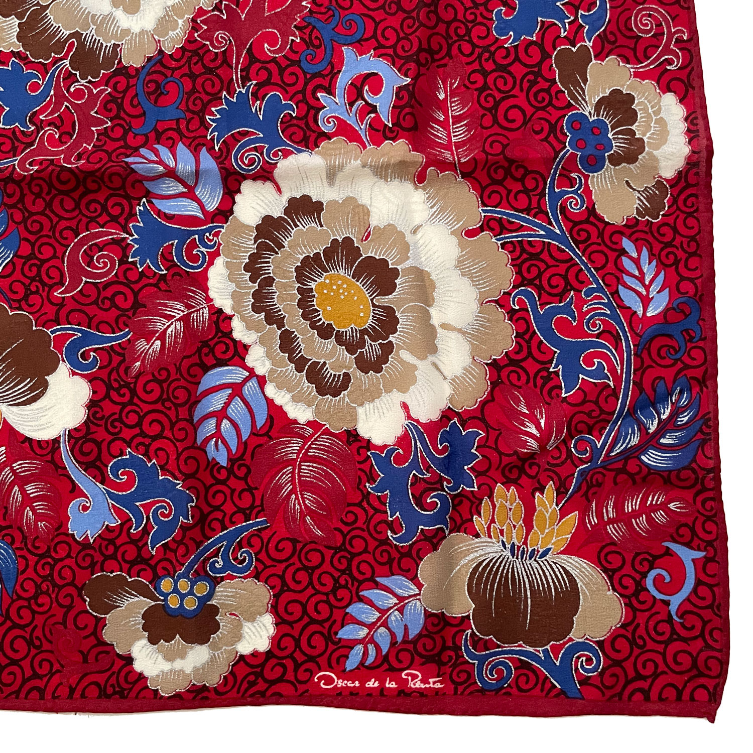 Oscar de la Renta designer scarf