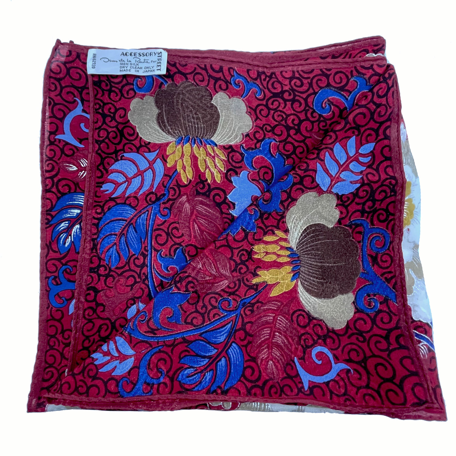 Oscar de la Renta designer scarf