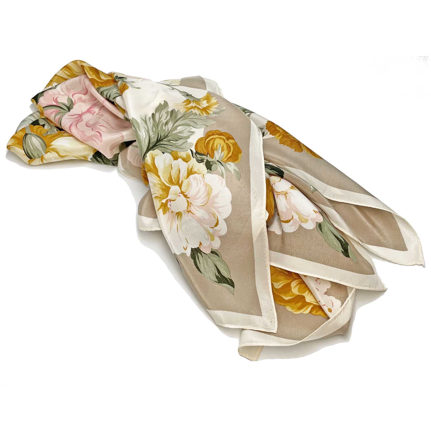 Vintage Adrienne Vittadini silk scarf