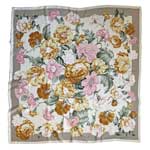 vintage designer silk scarf