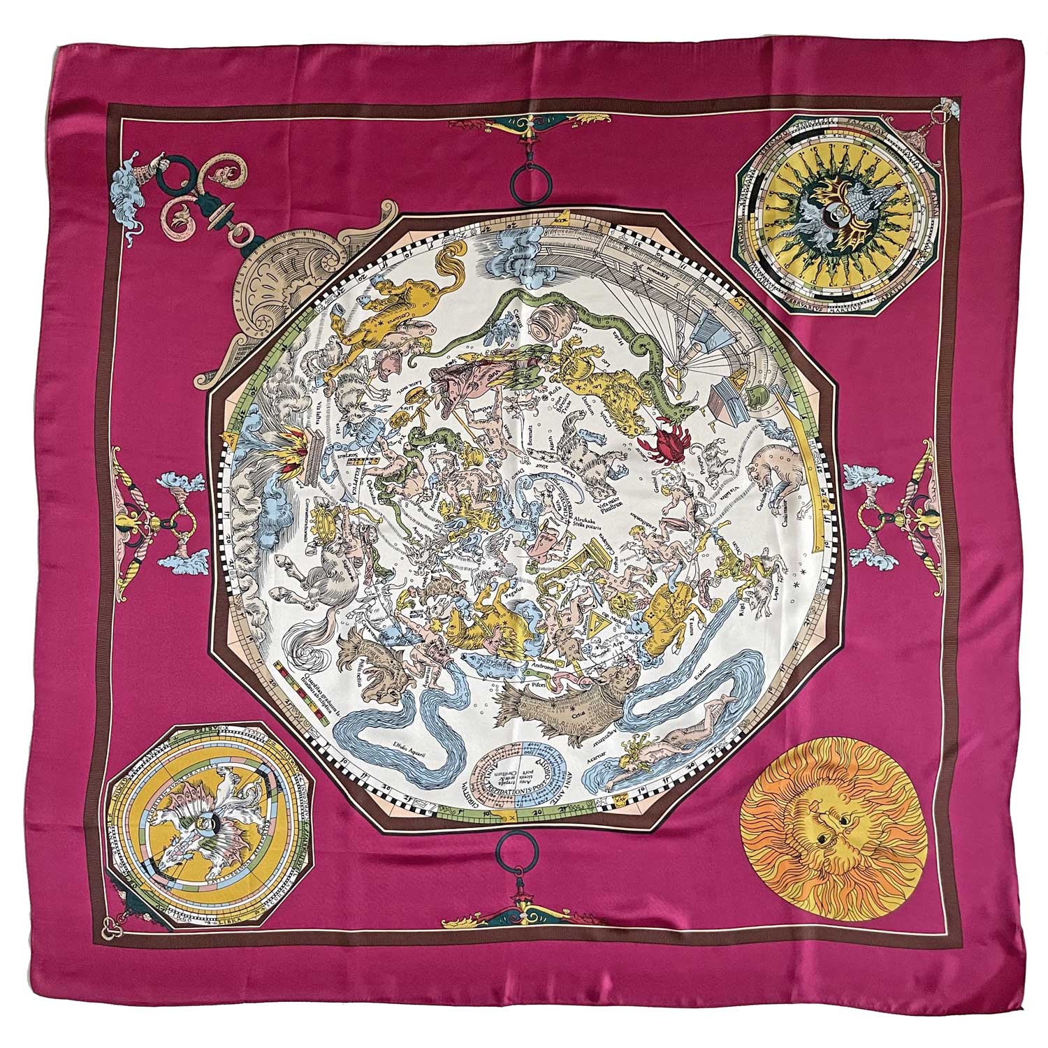 Vintage astrological scarf 