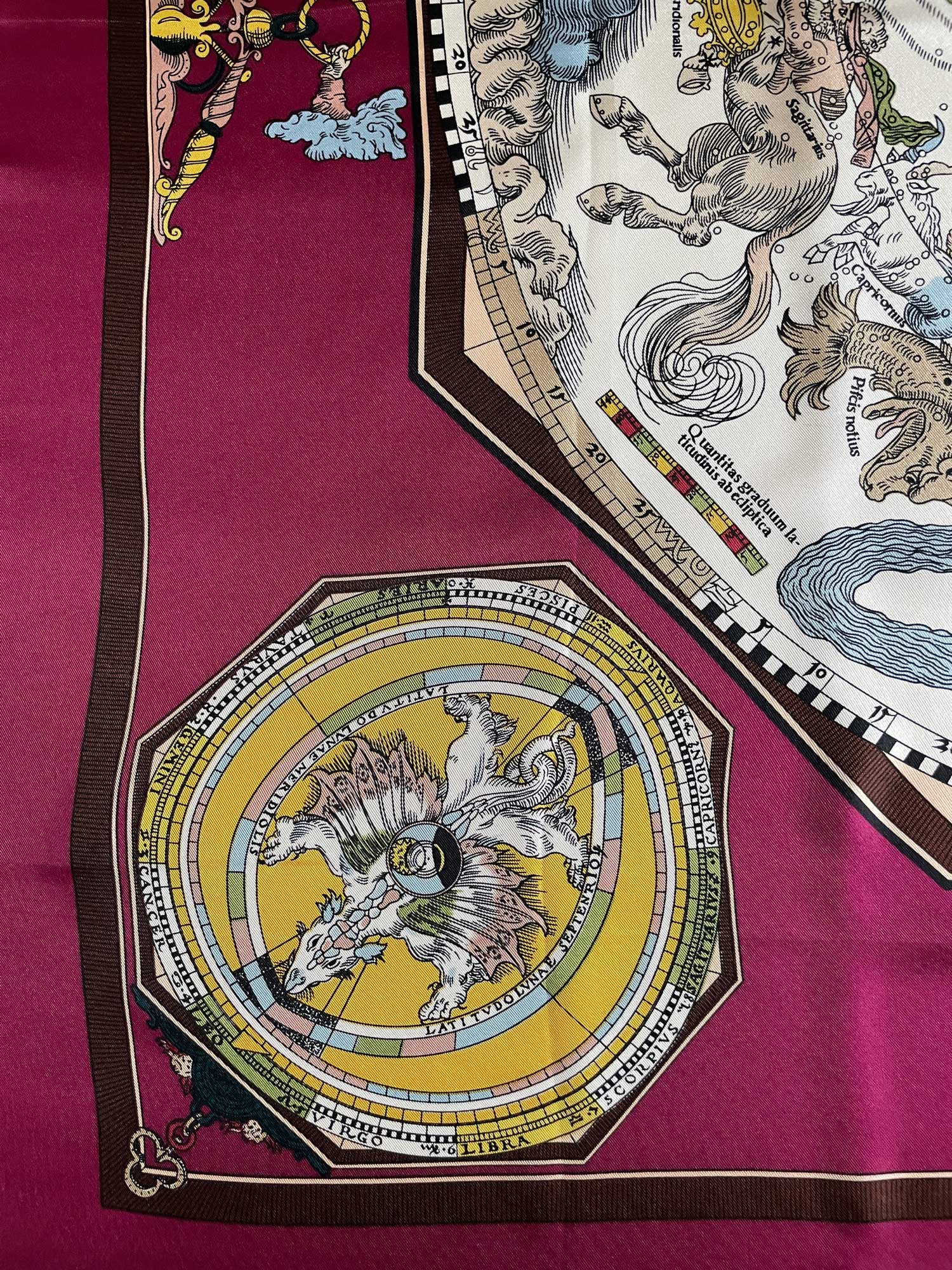 Vintage astrological scarf 