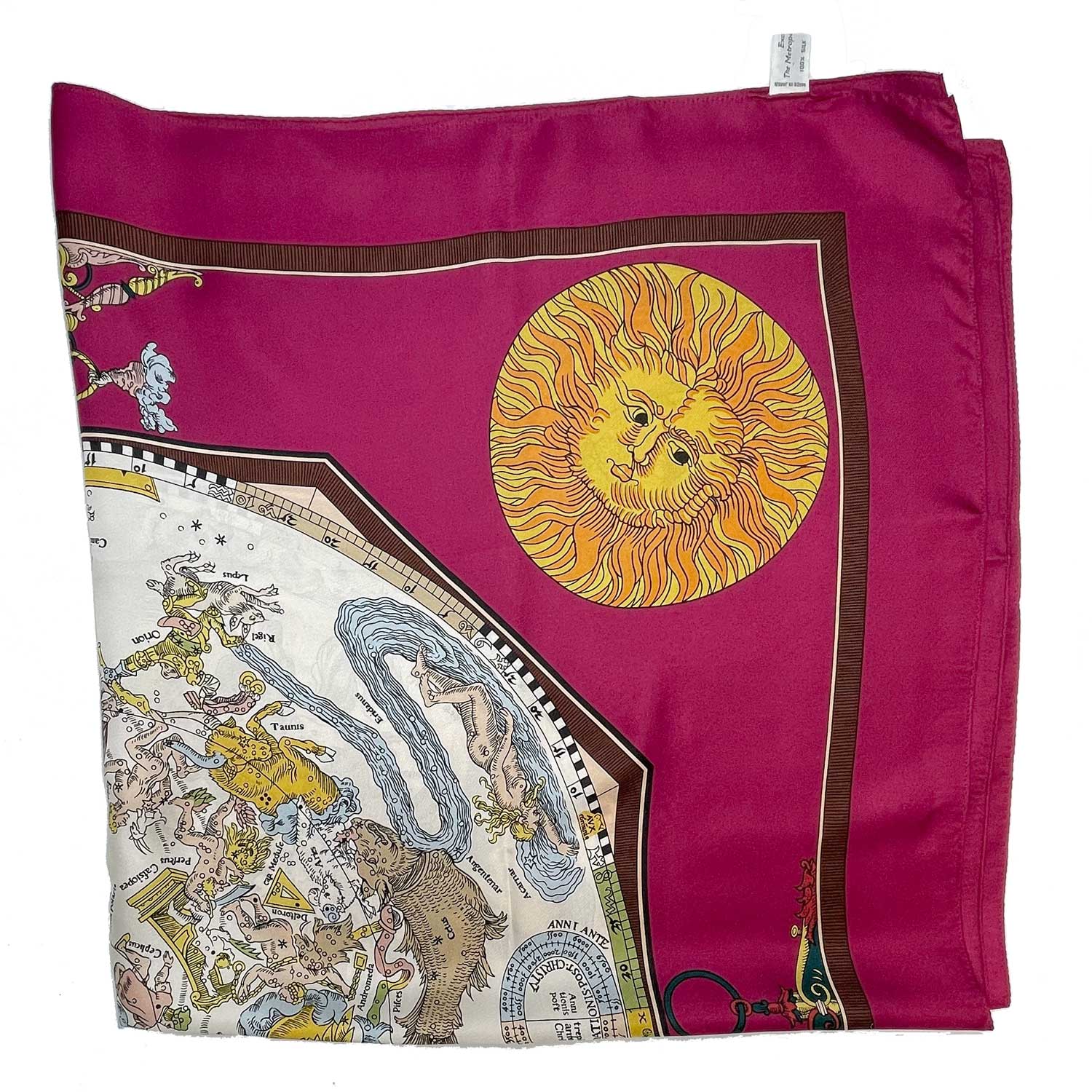 Vintage astrological scarf 