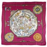 Vintage astrological scarf 