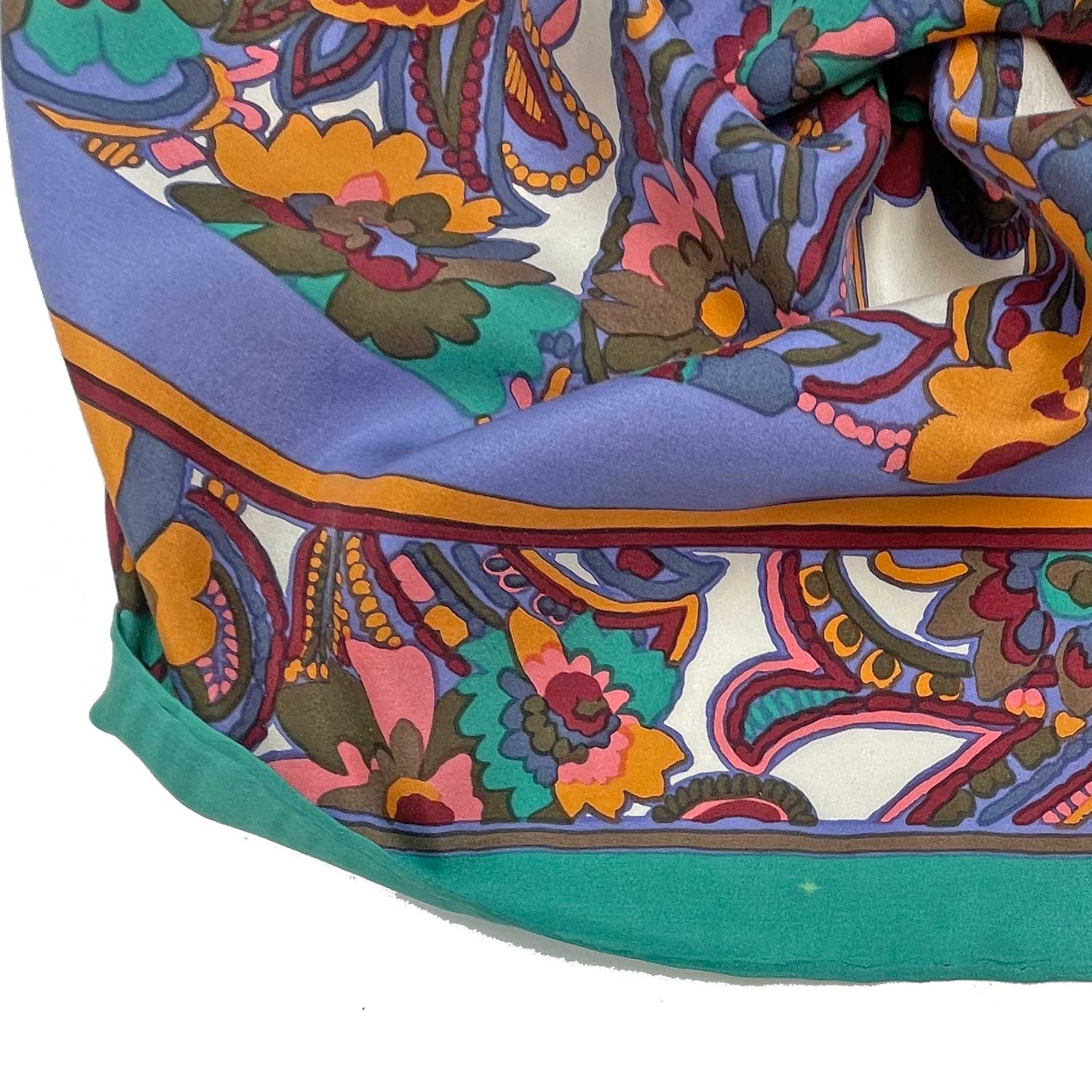 1980s fine silk scarf