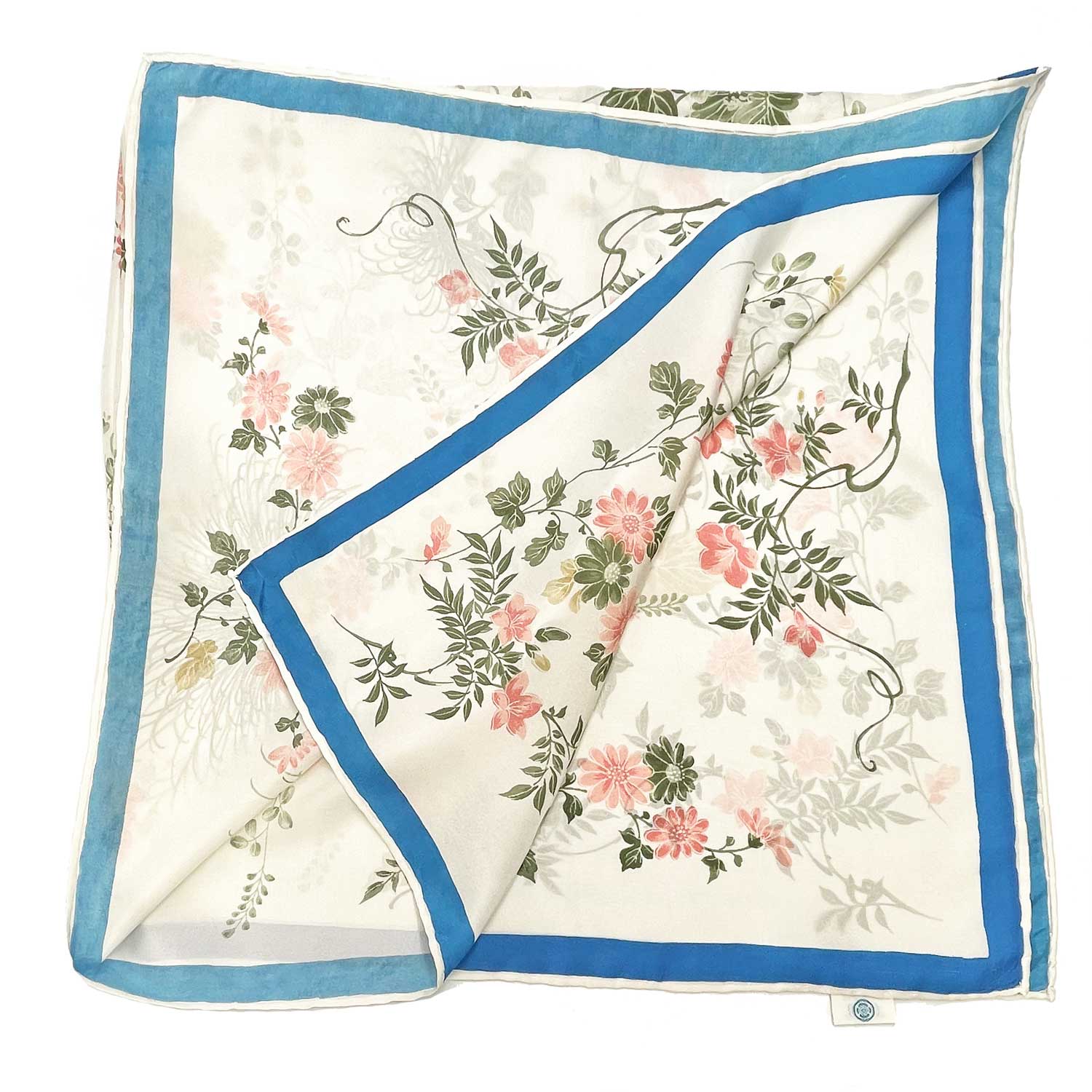 Vintage botanical print scarf