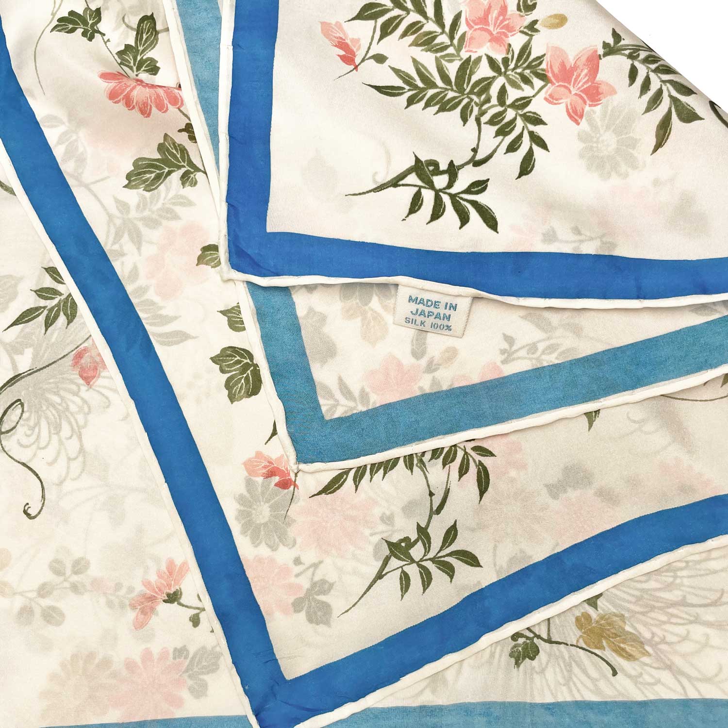 Vintage botanical print scarf