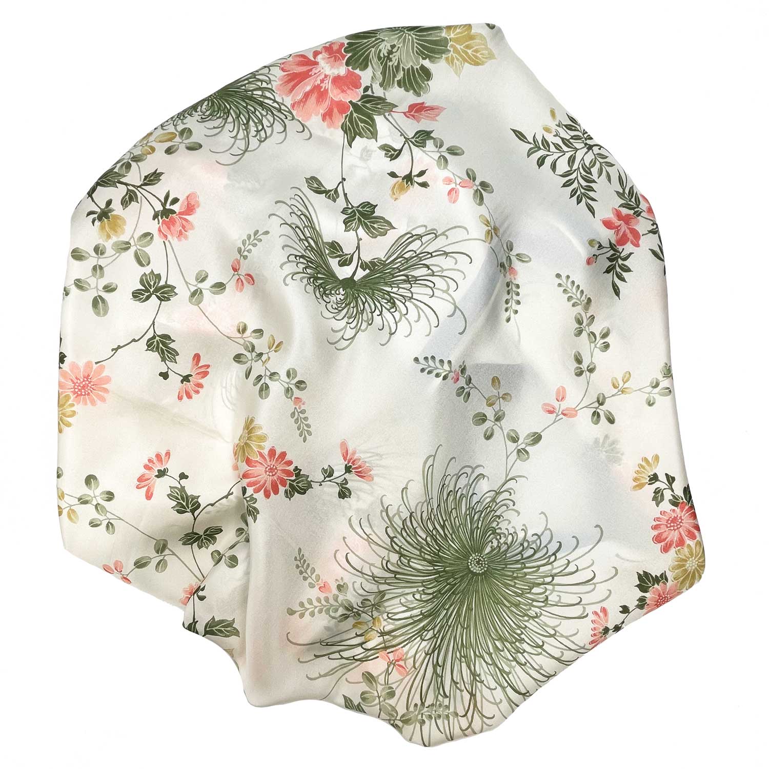 Vintage botanical print scarf