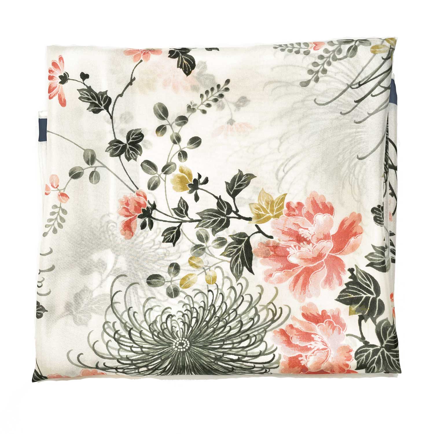 Vintage botanical print scarf