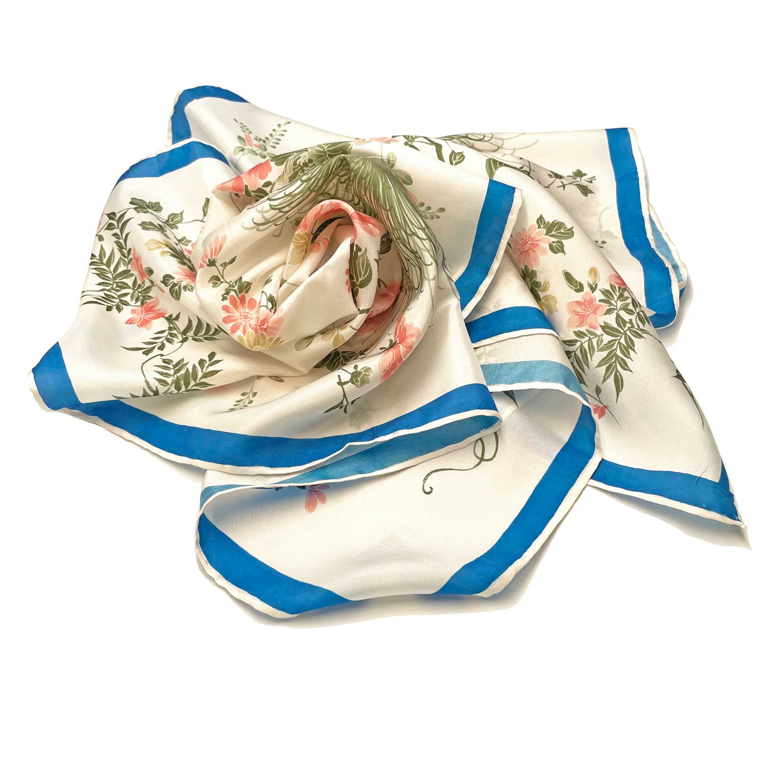 Vintage botanical print scarf