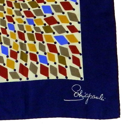 Vintage Schiaparelli silk scarf