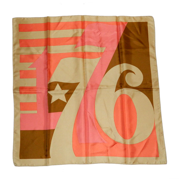 1970's spirit of '76 bicentenial scarf