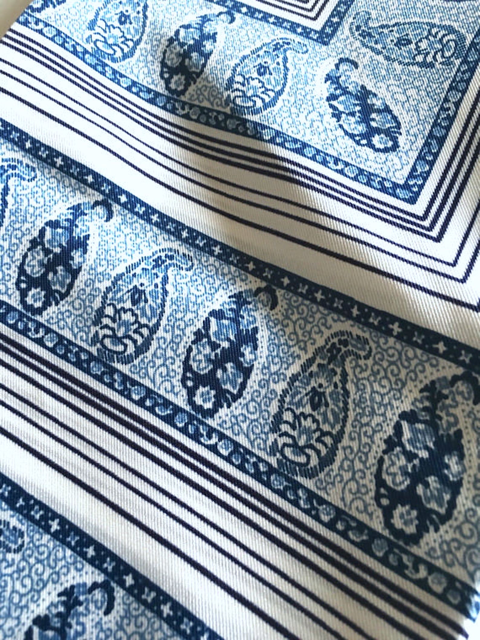 vintage paisley scarf
