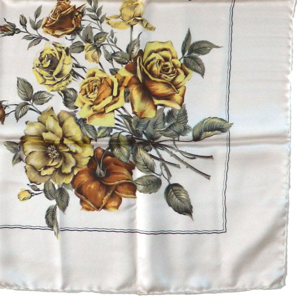 yellow rose scarf