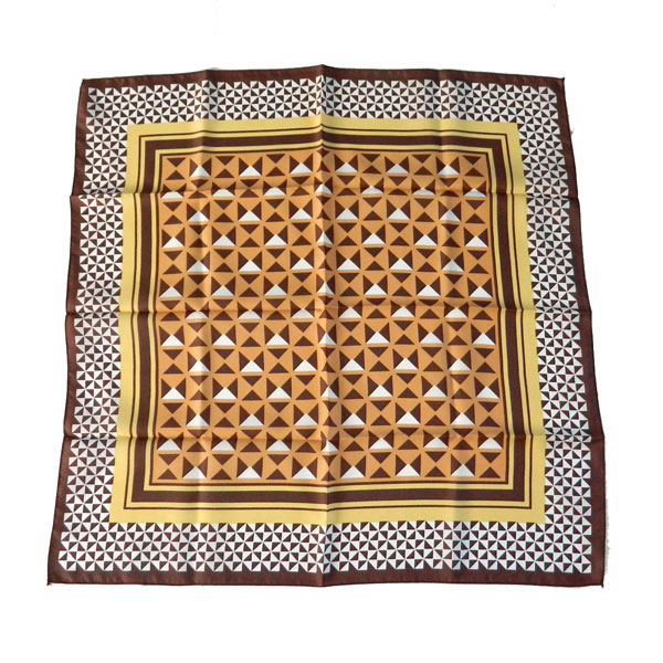 1970's patchwork scarf