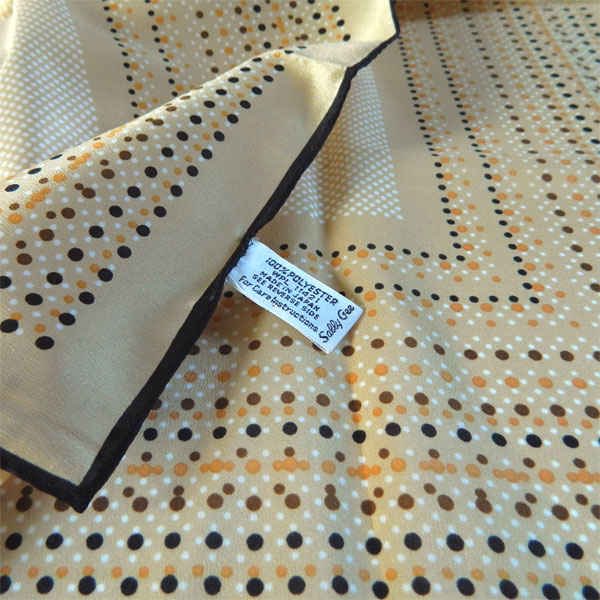 polka dot scarf