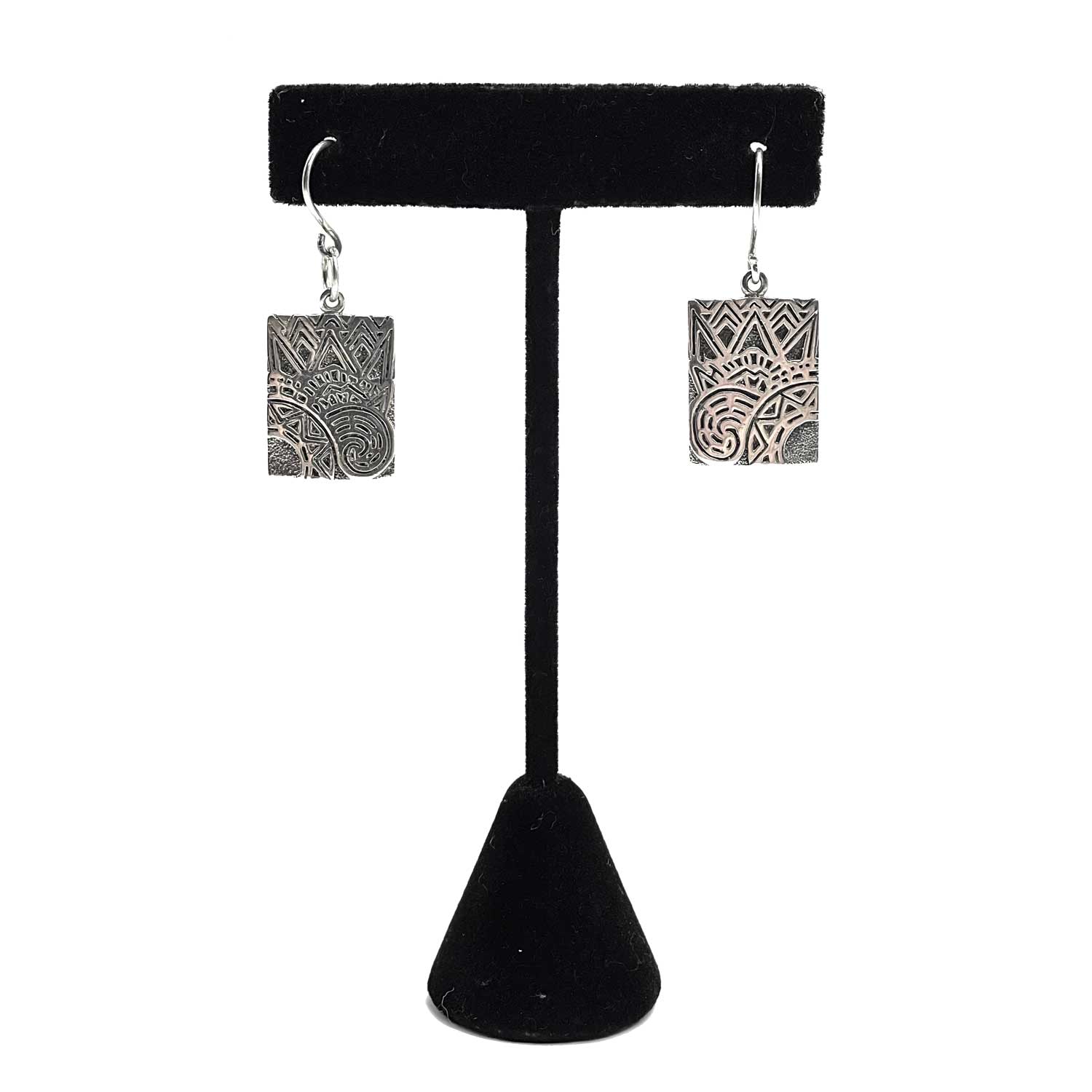 Art Deco drop earrings