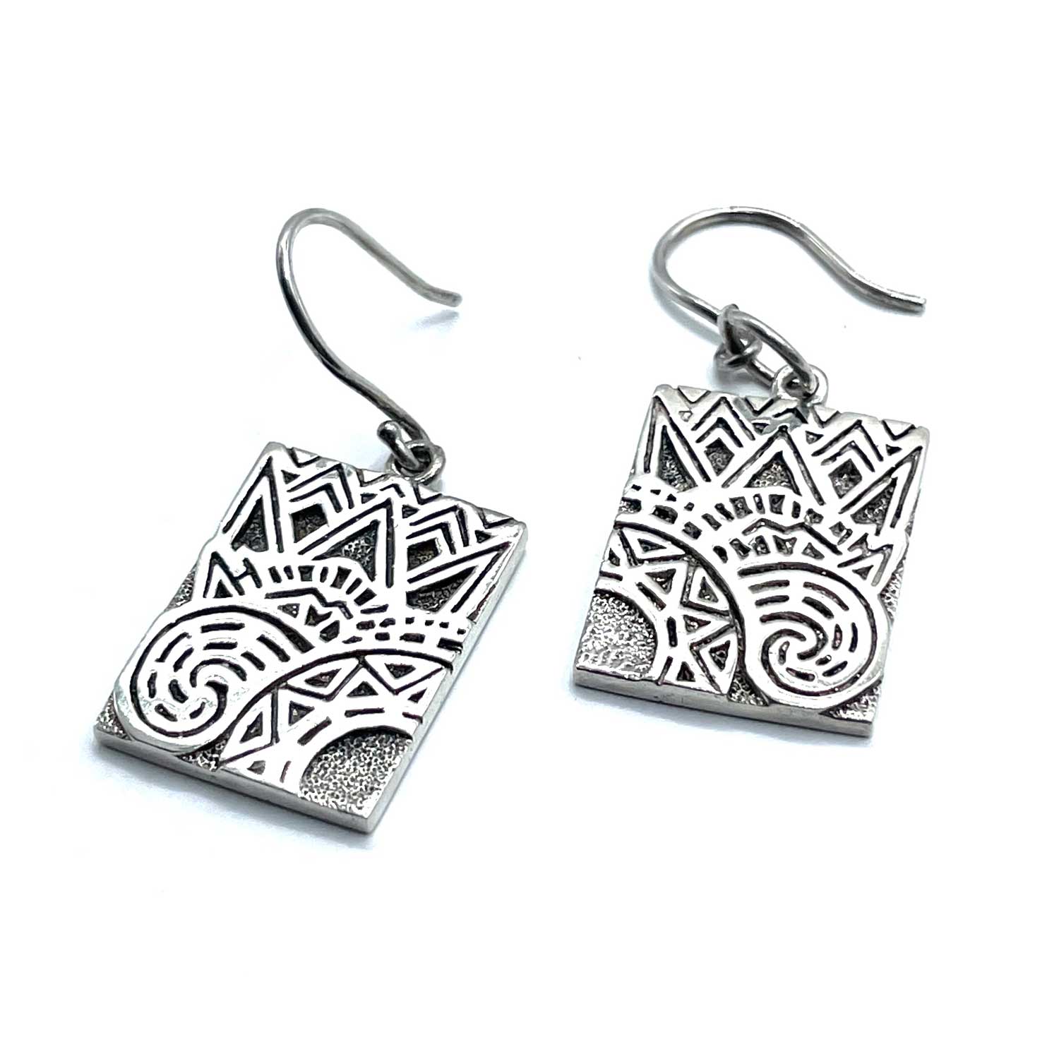 Art Deco drop earrings