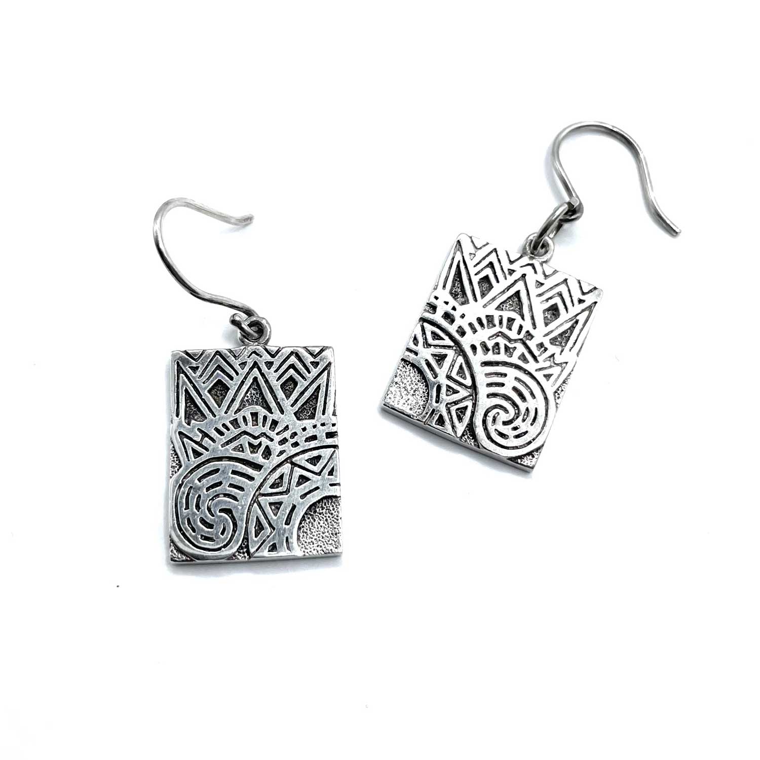 Art Deco drop earrings