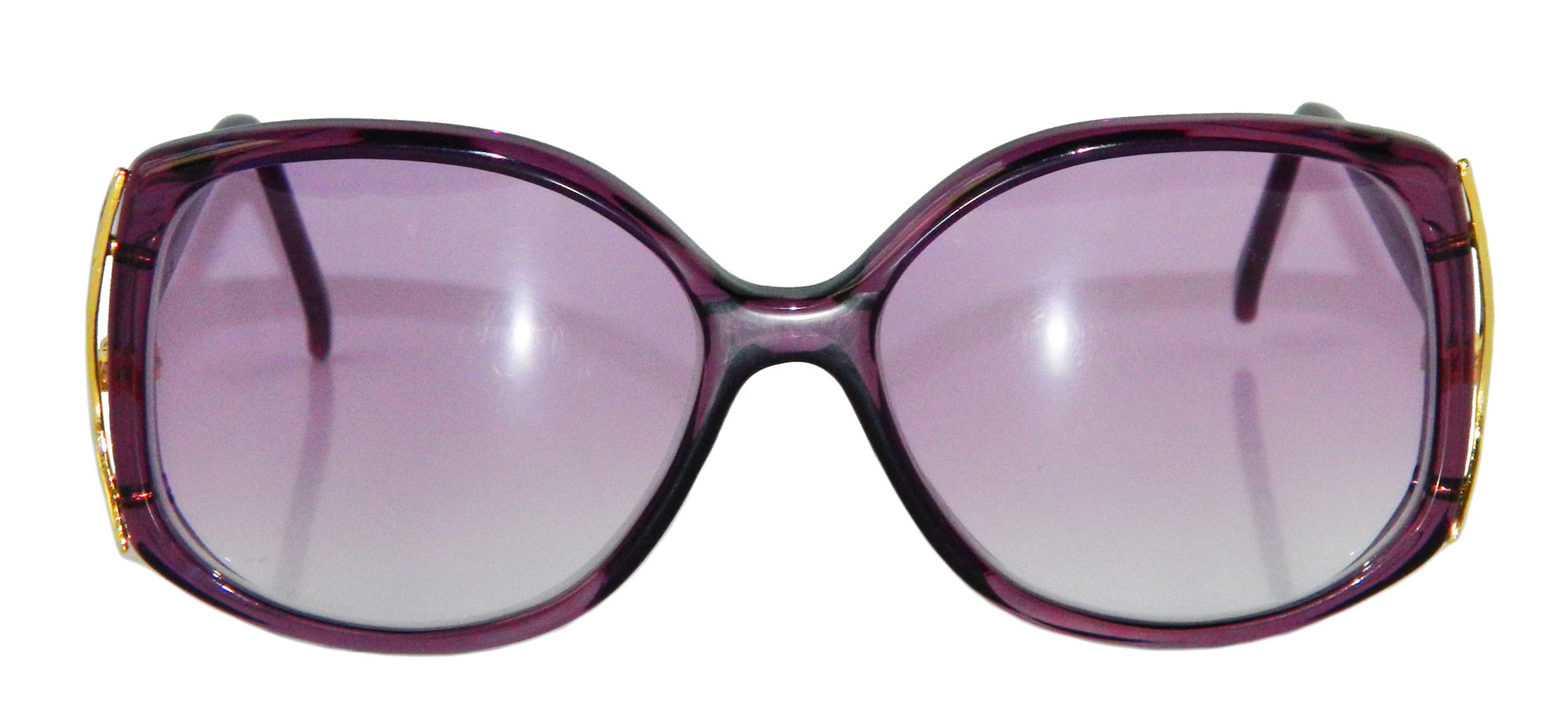 1980s purple sunglasses