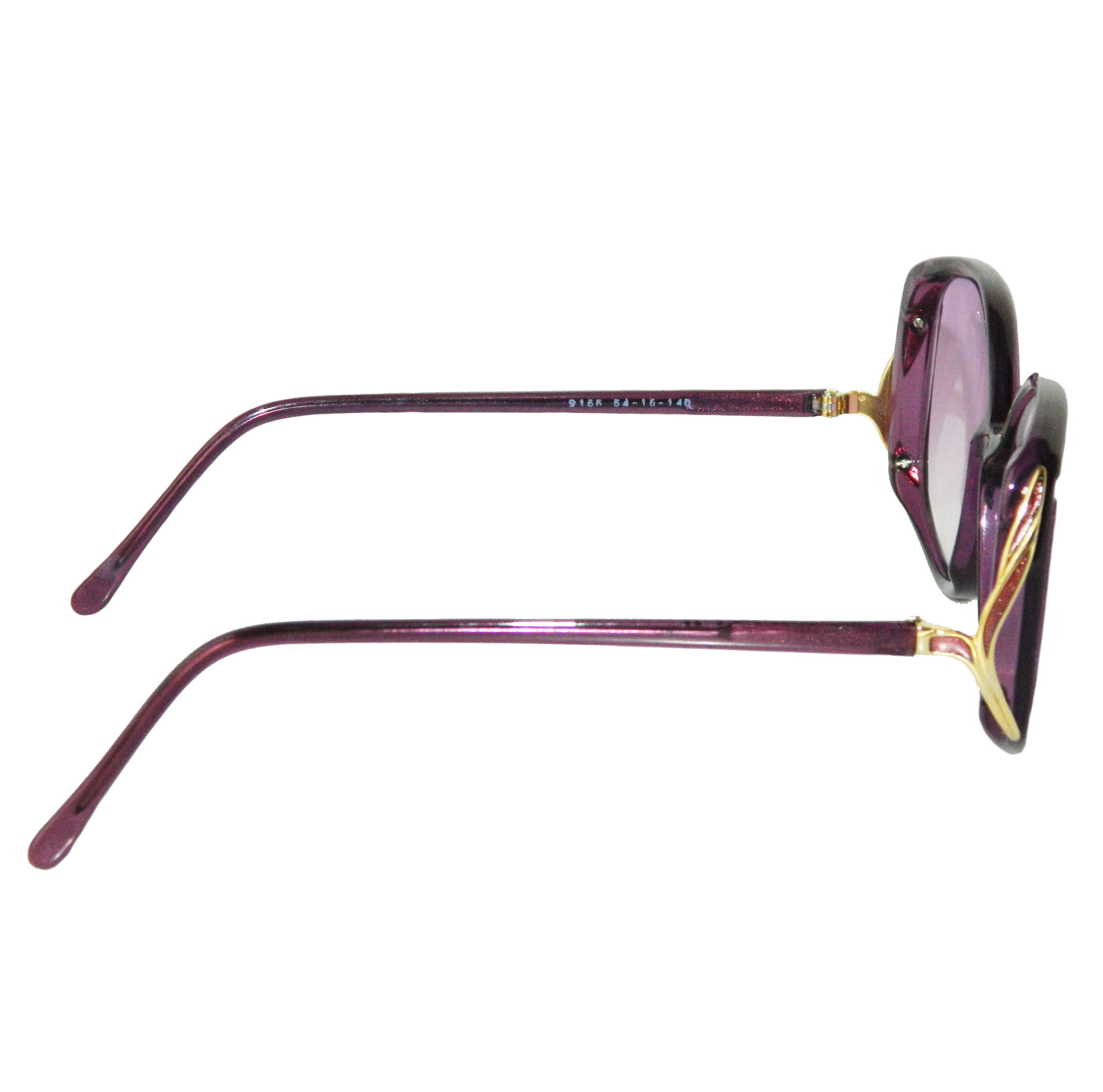 1980s purple sunglasses
