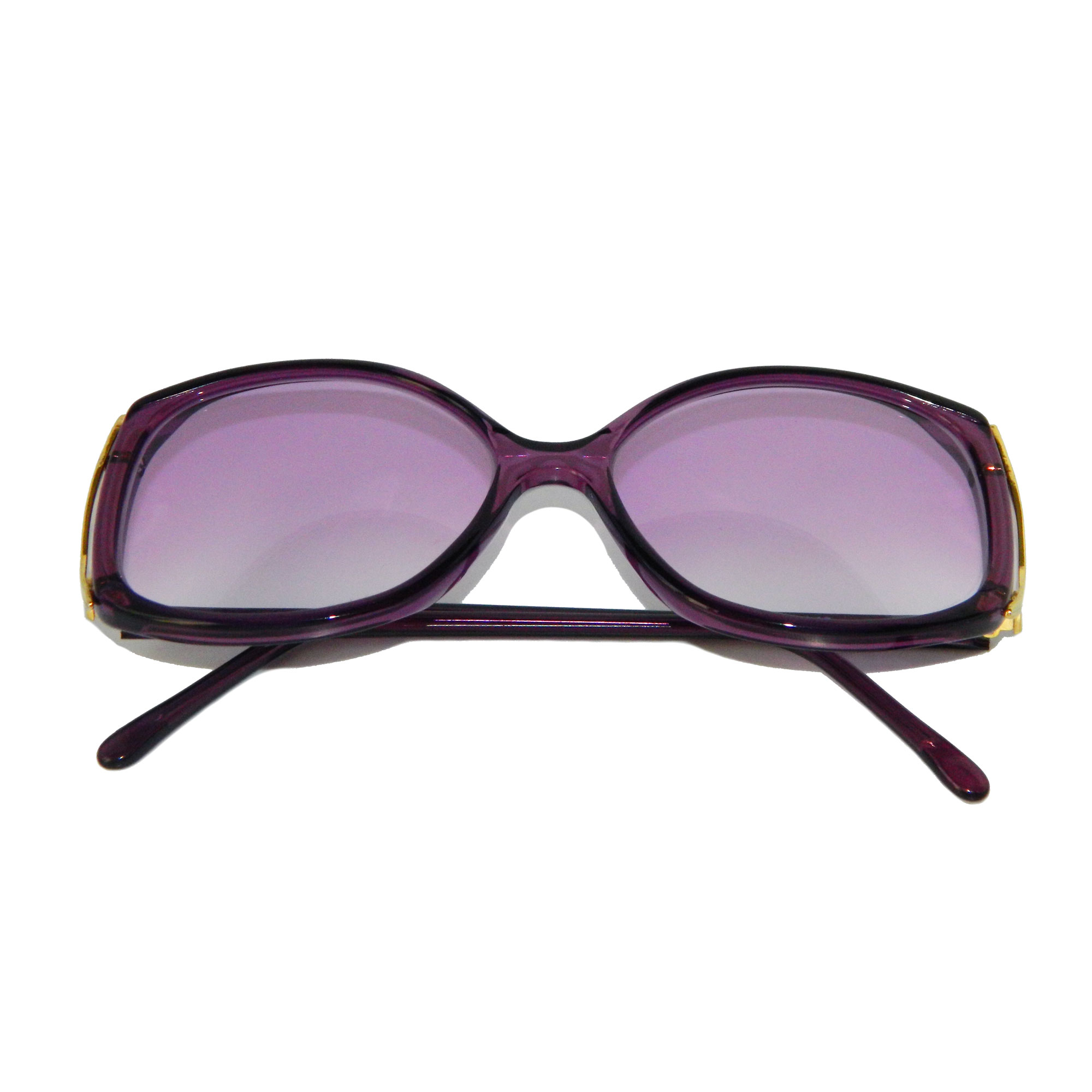 1980s purple sunglasses