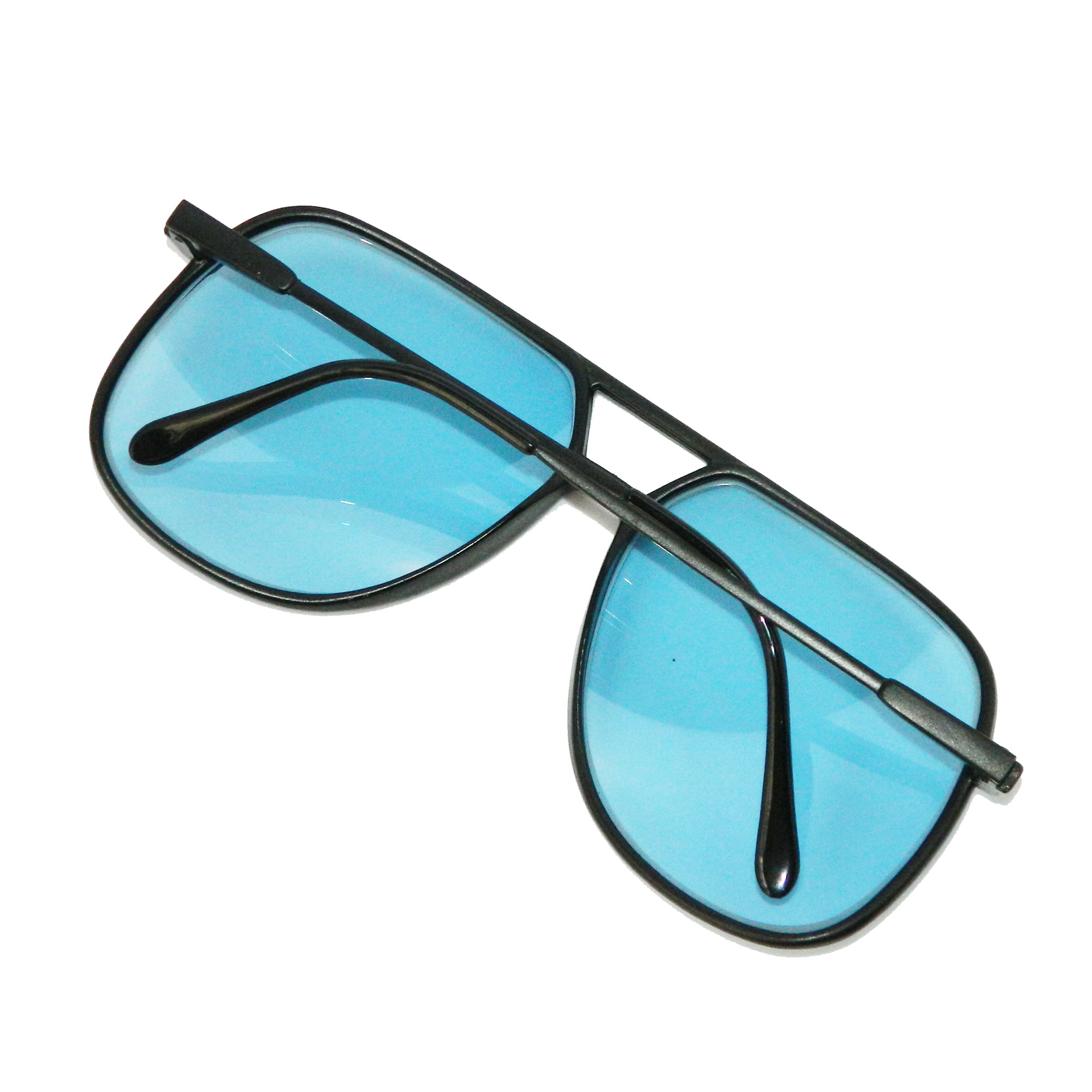 1980s blue sunglasses