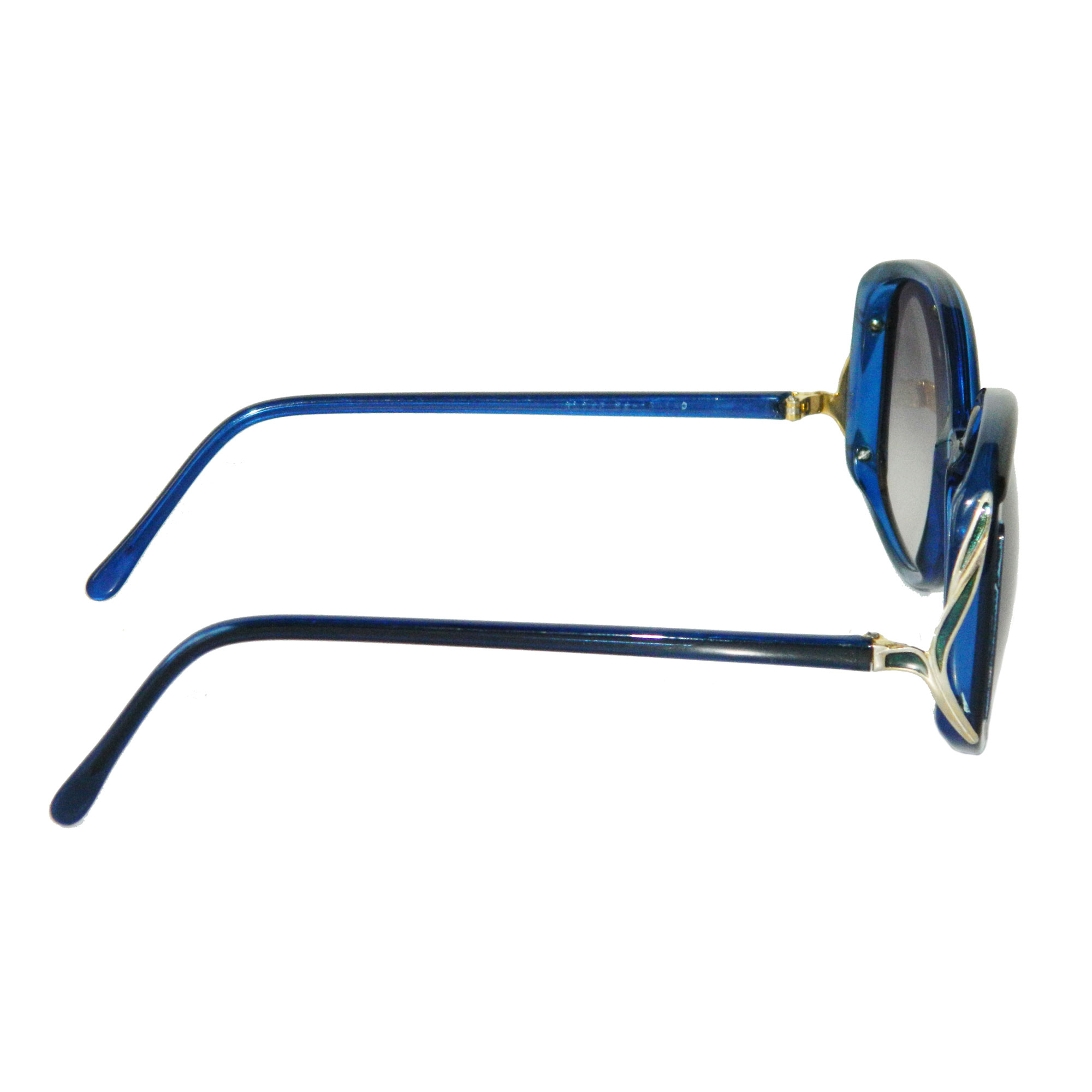 1980s blue sunglasses