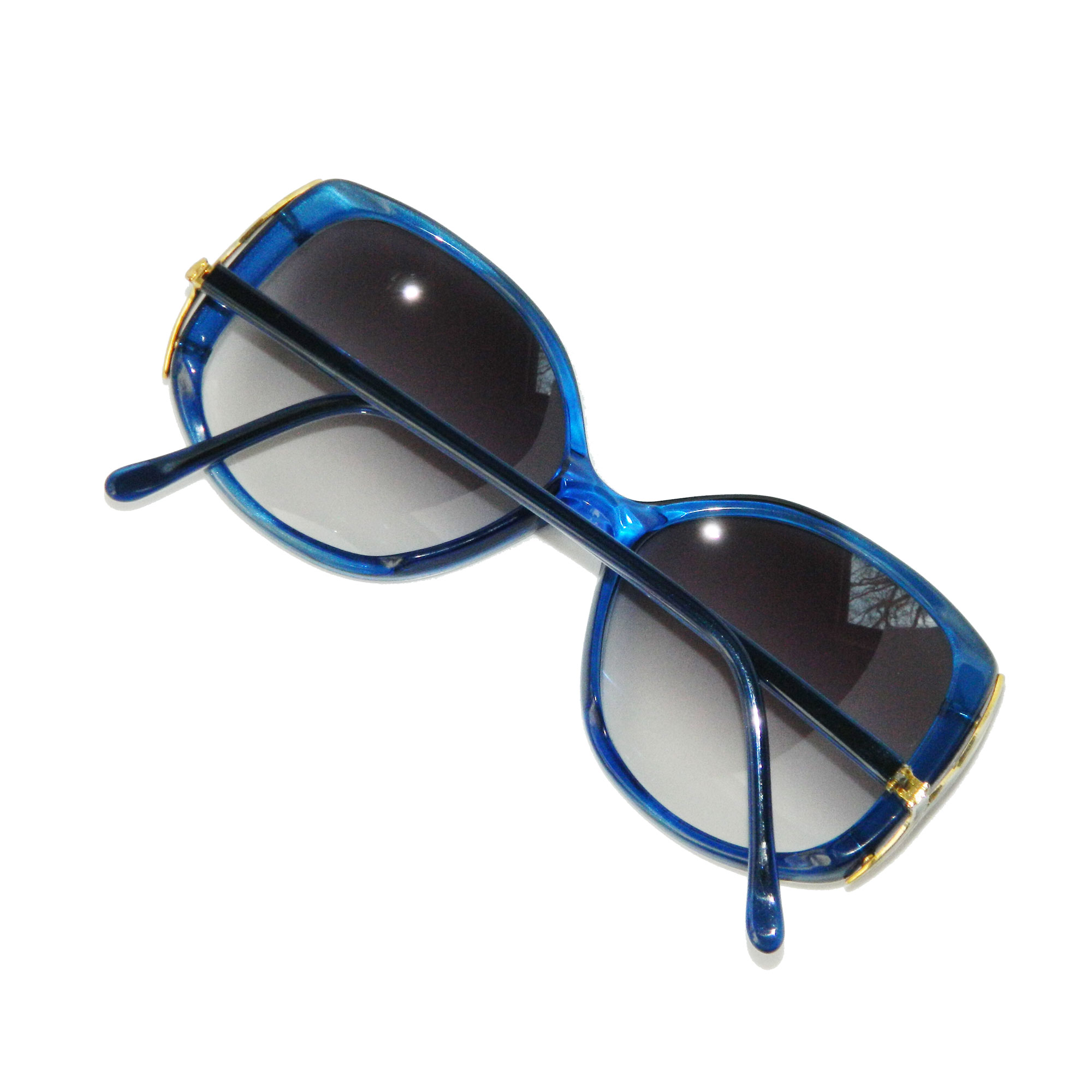 1980s blue sunglasses