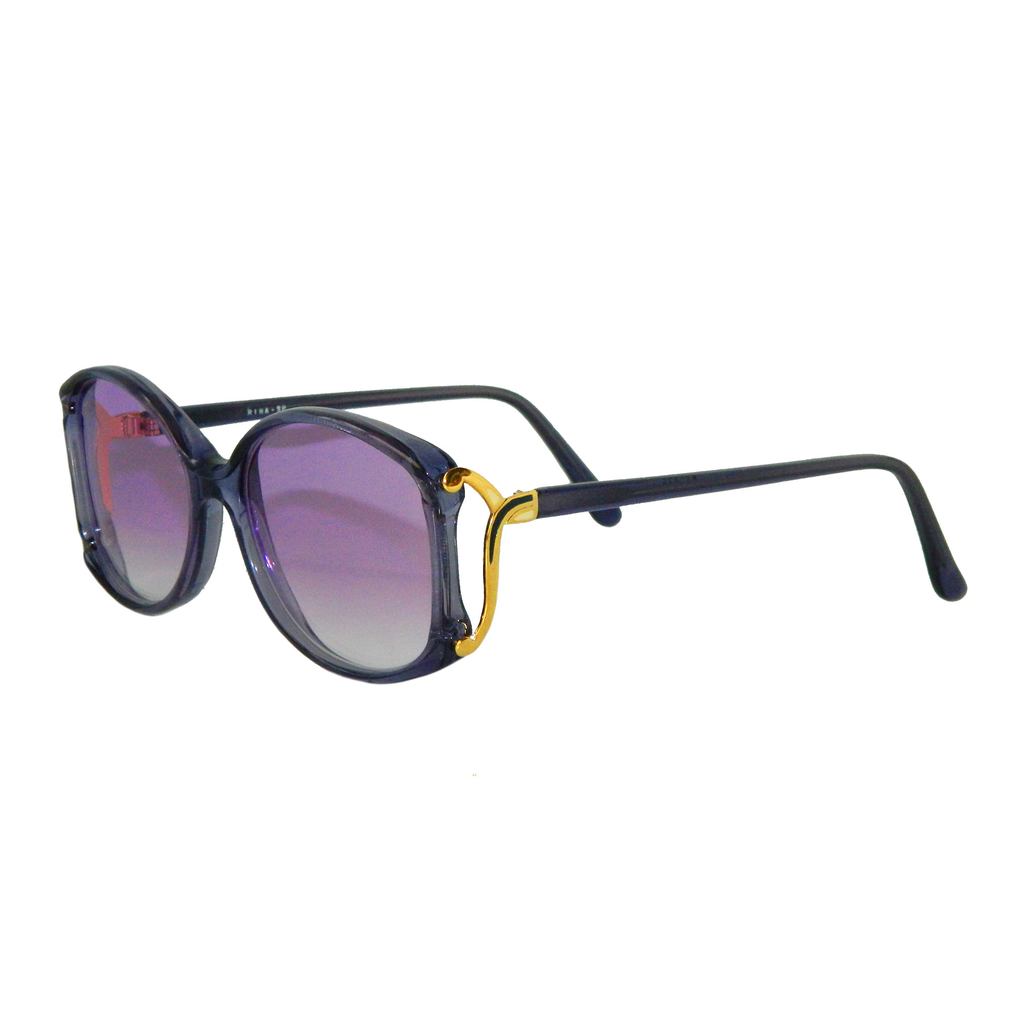 1980s purple sunglasses