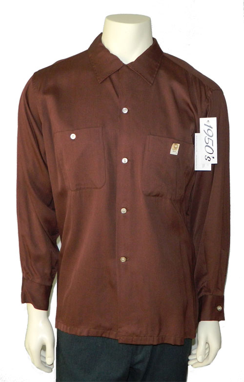 1950s Arrow Gabanaro Rayon Shirt