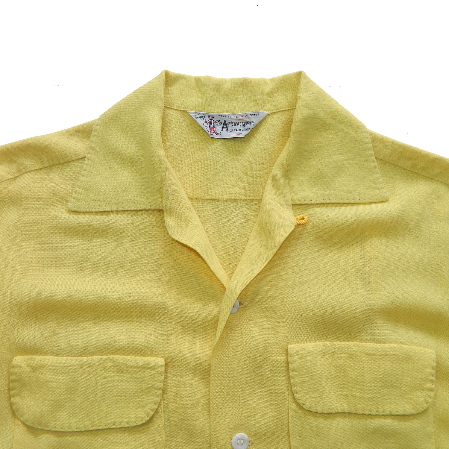 1950s rayon shirt