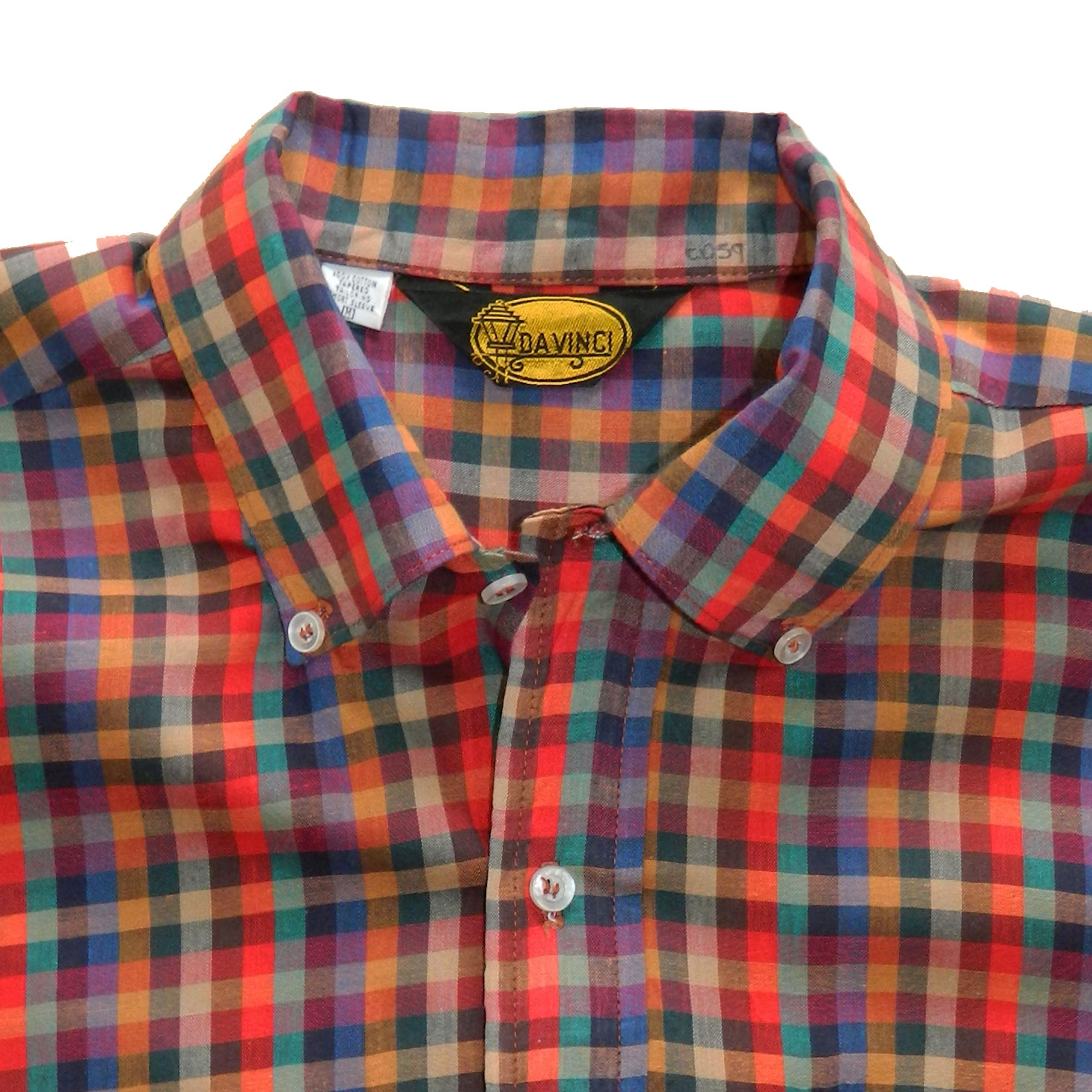 1960's plaid shirt