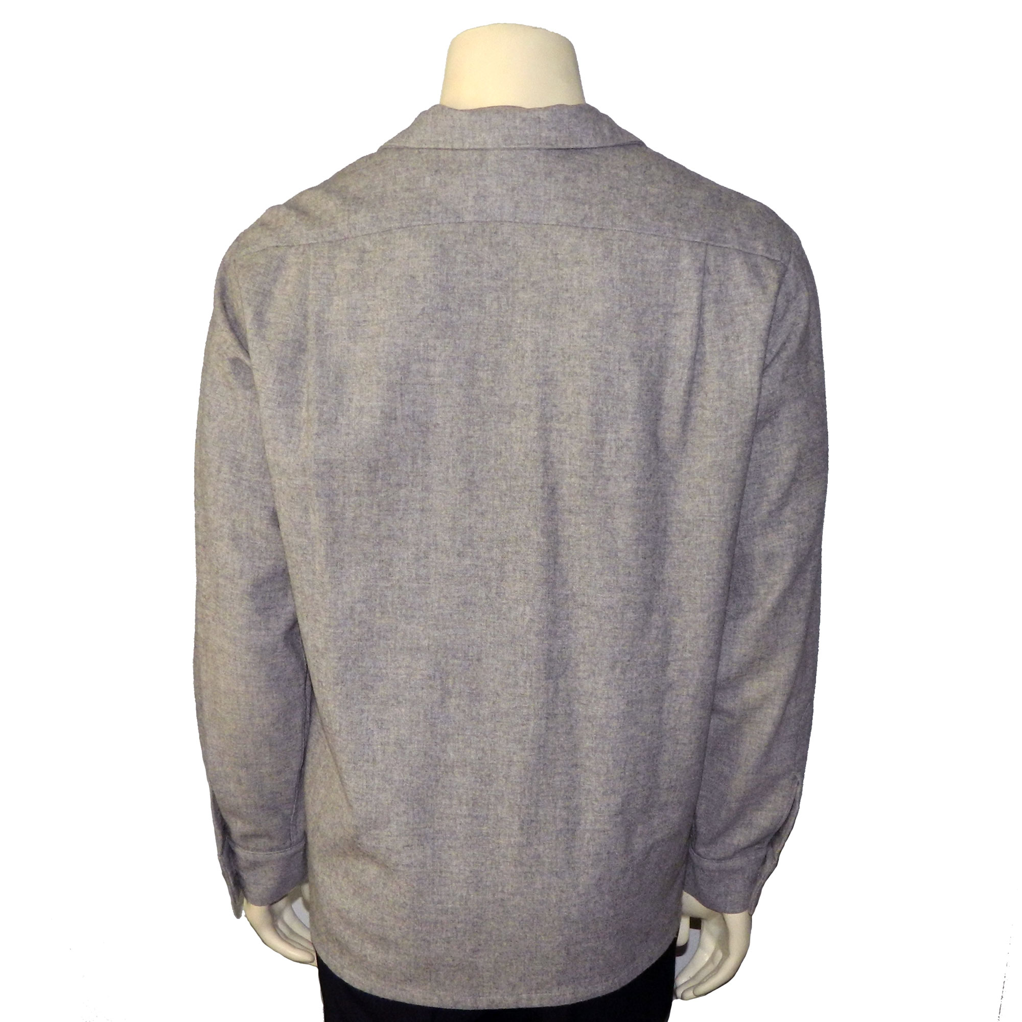1950s embroidered wool shirt