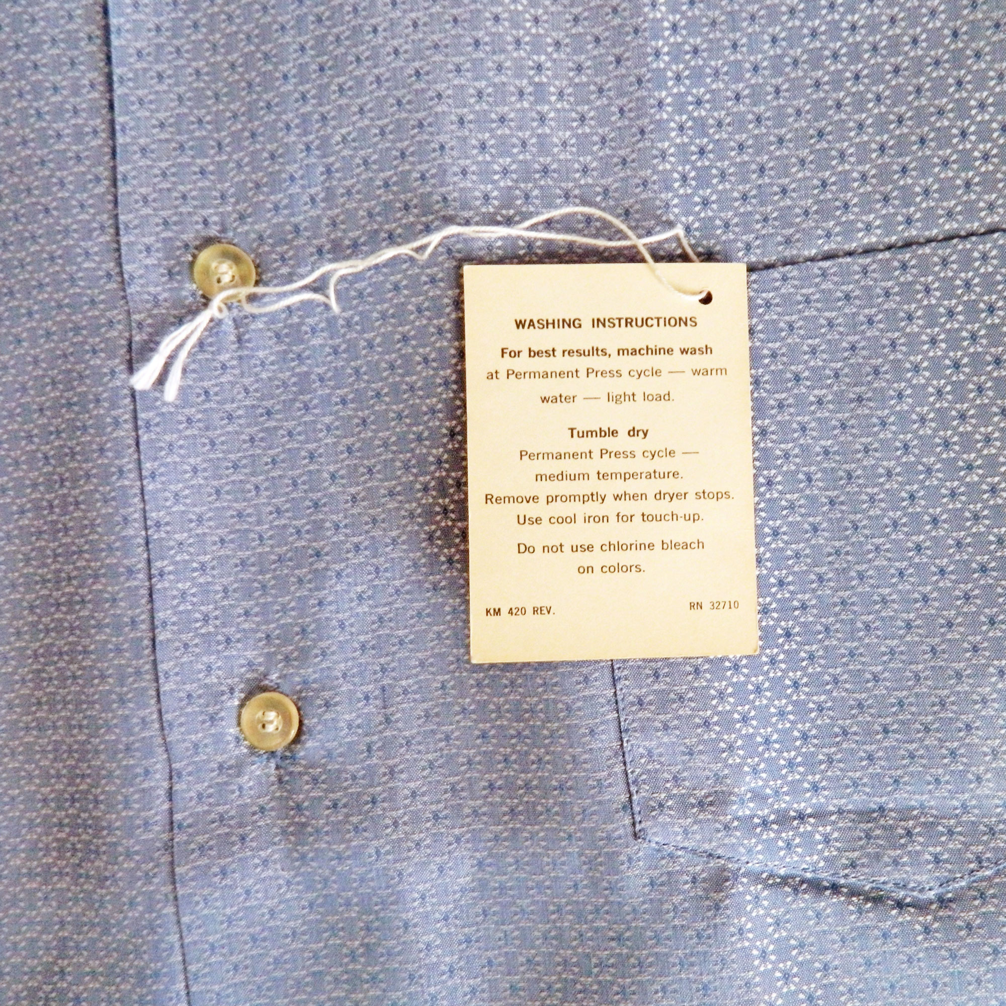 1960s short sleeve shirt
