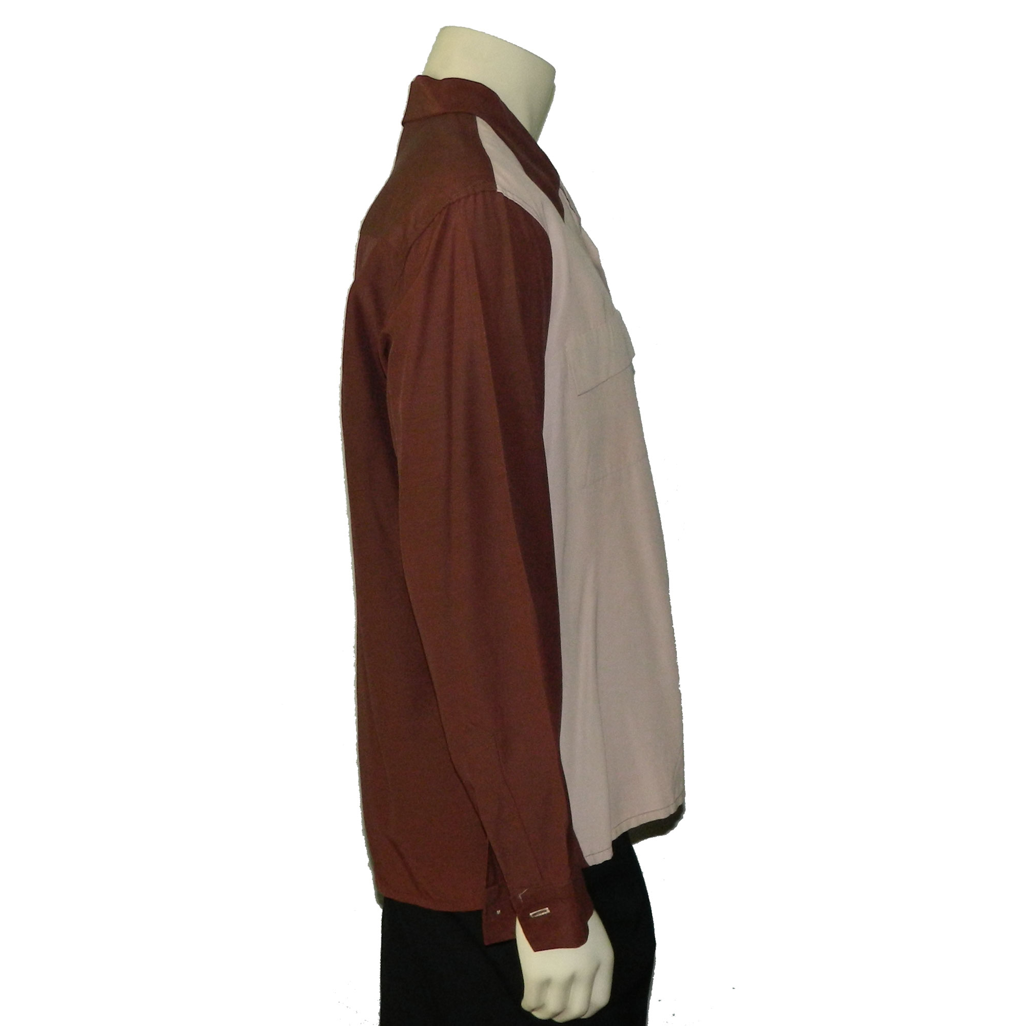 1940s panel front shirt