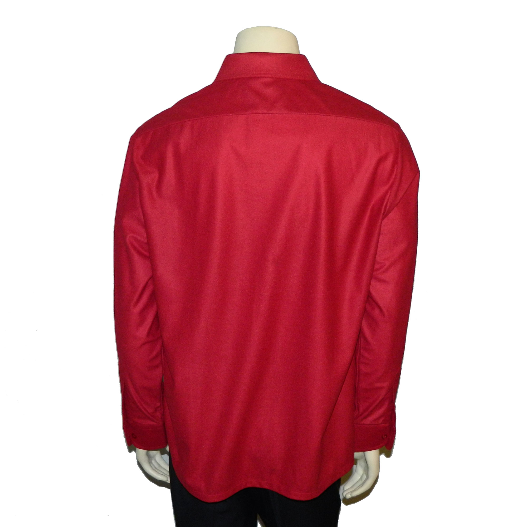 1970s red flannel shirt