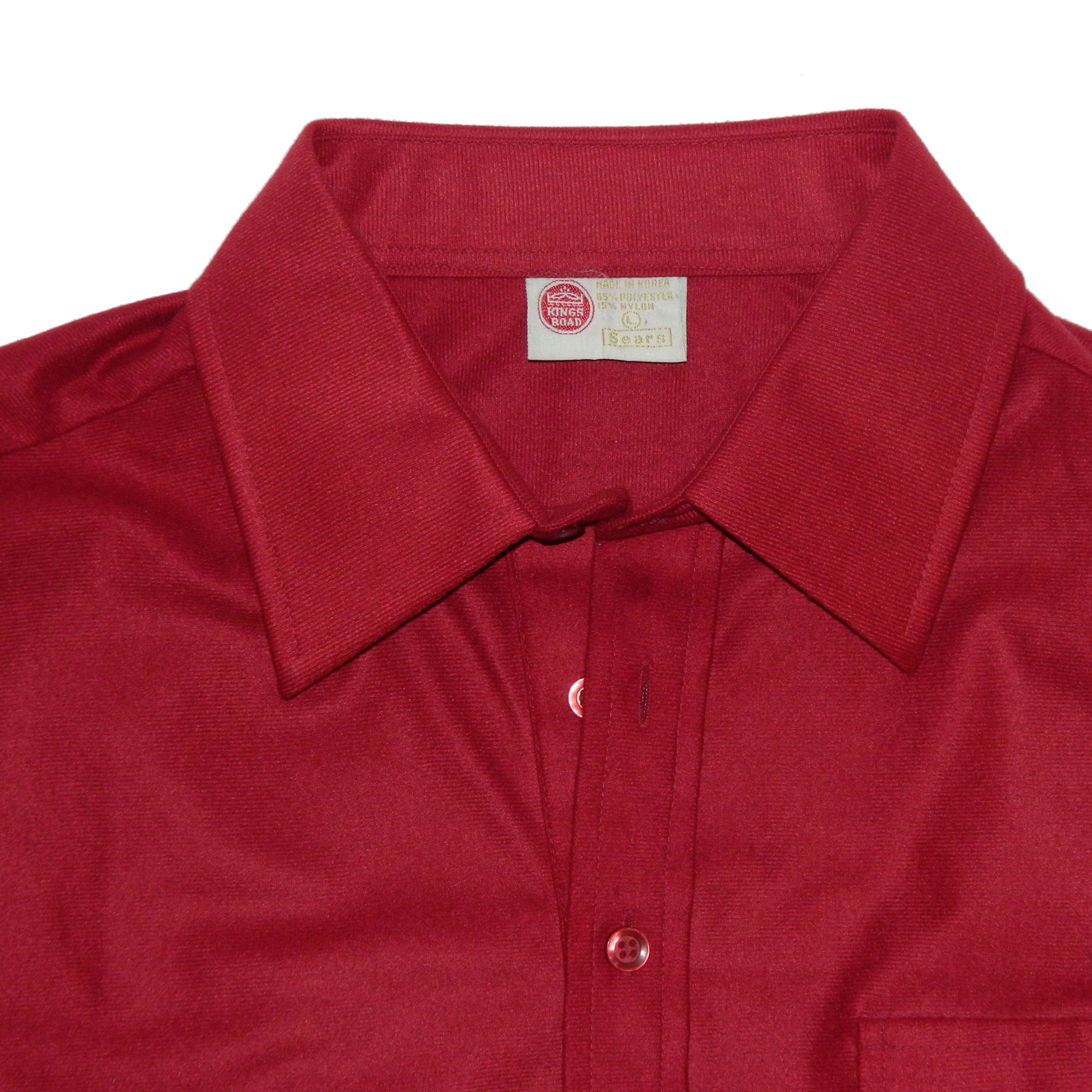 1970s red flannel shirt