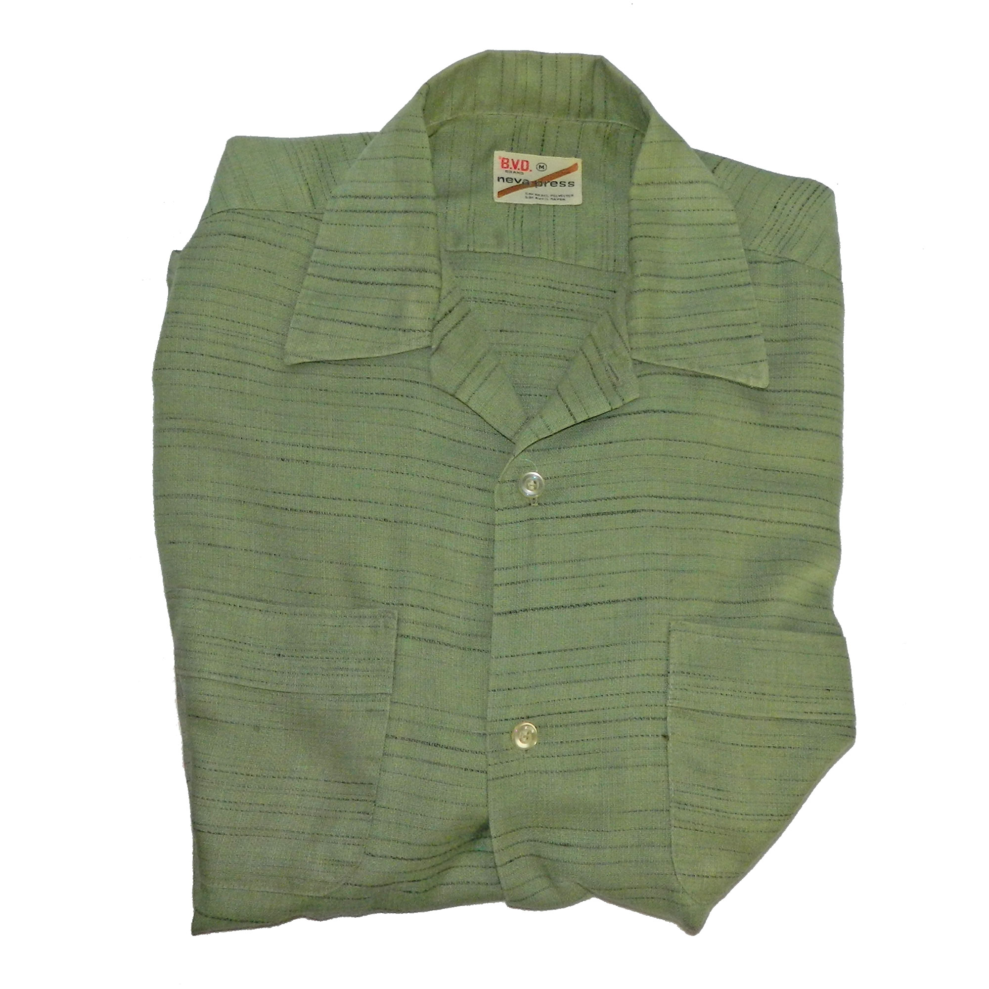 vintage loop collar shirt