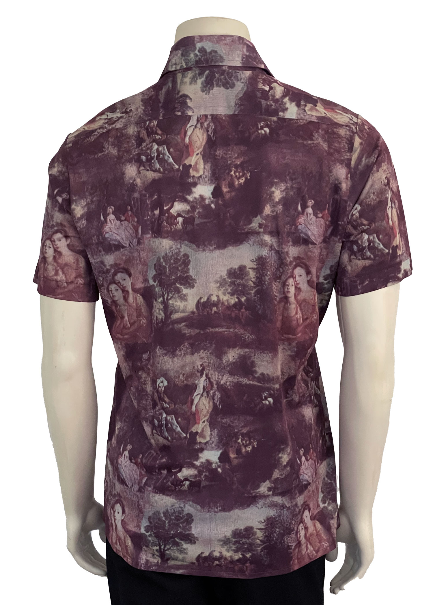 1970s photo print shirt