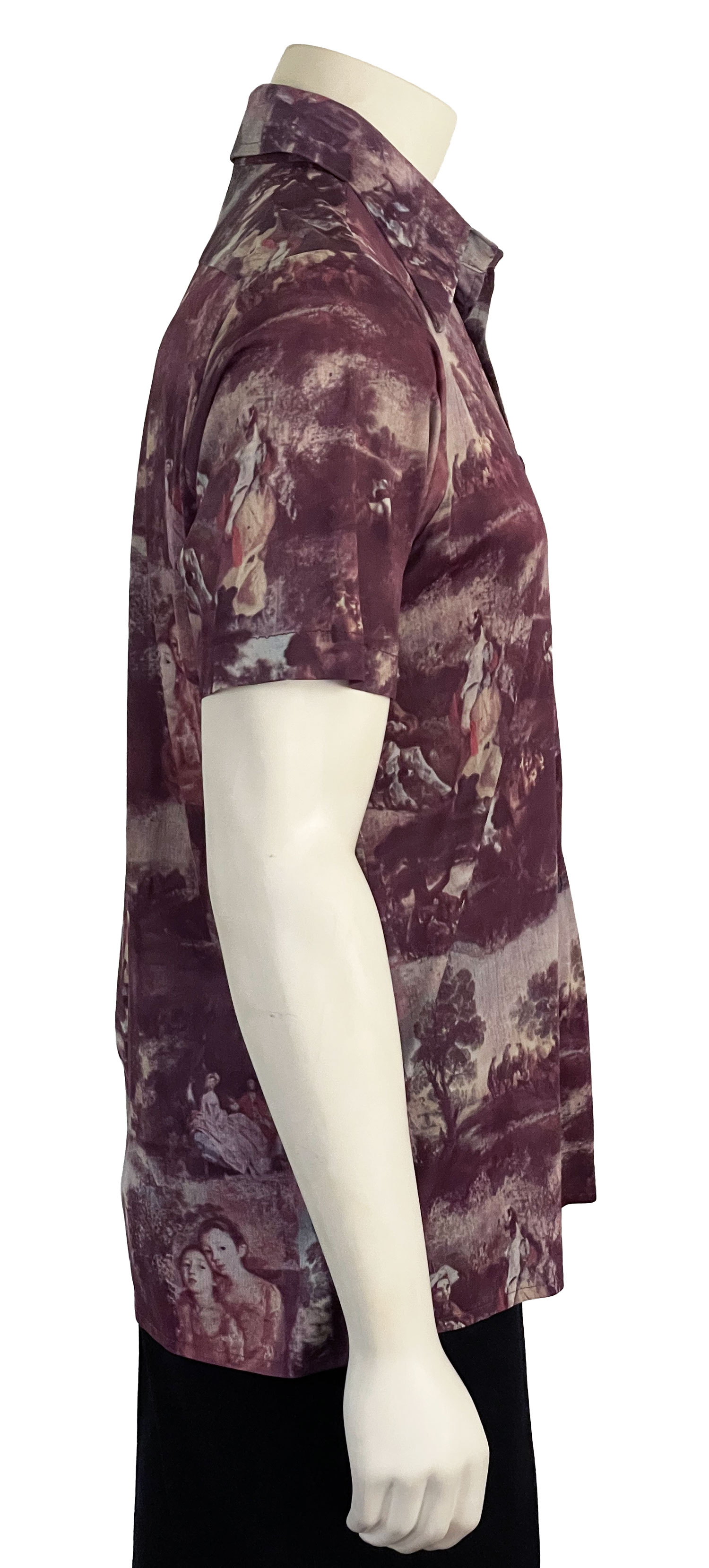 1970s photo print shirt