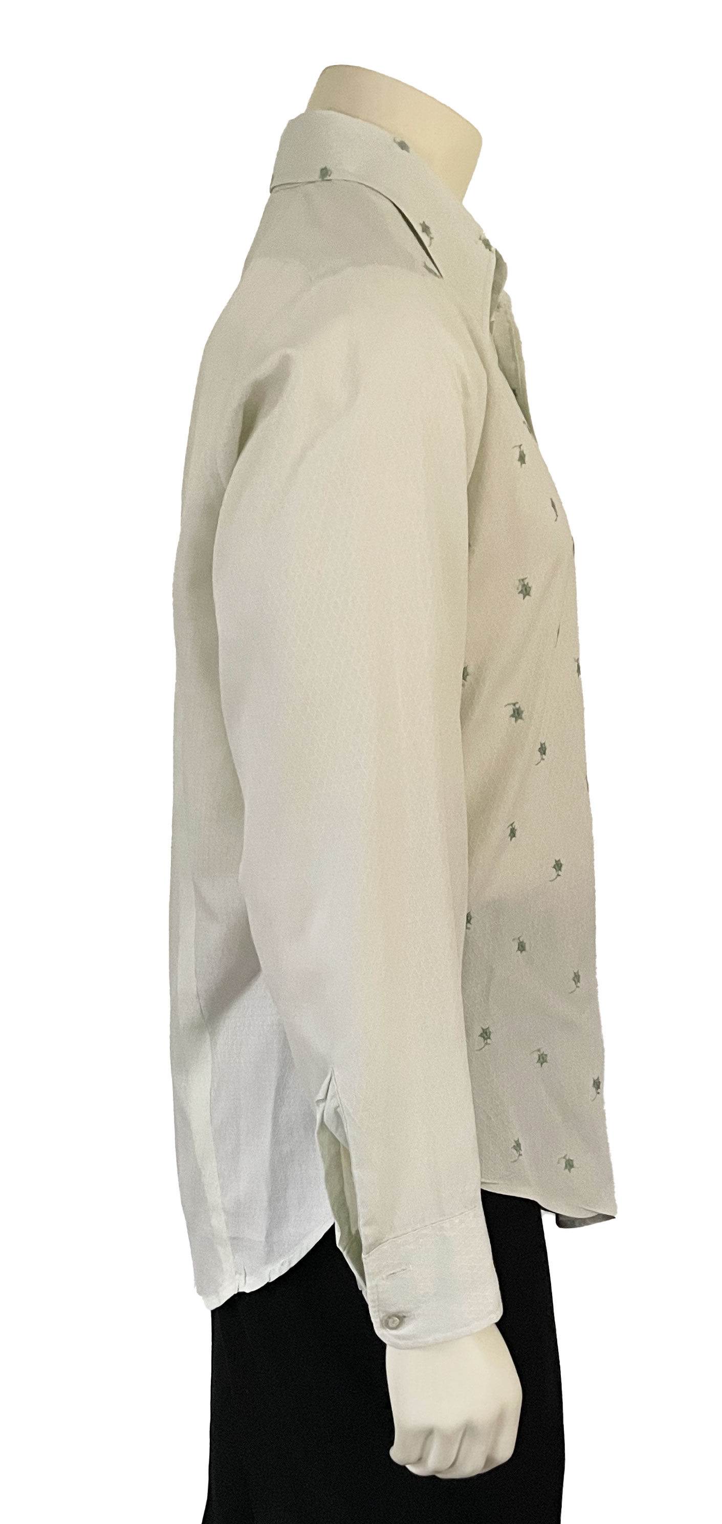 1970s embroidered front shirt