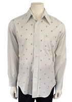 1970s embroidered front shirt