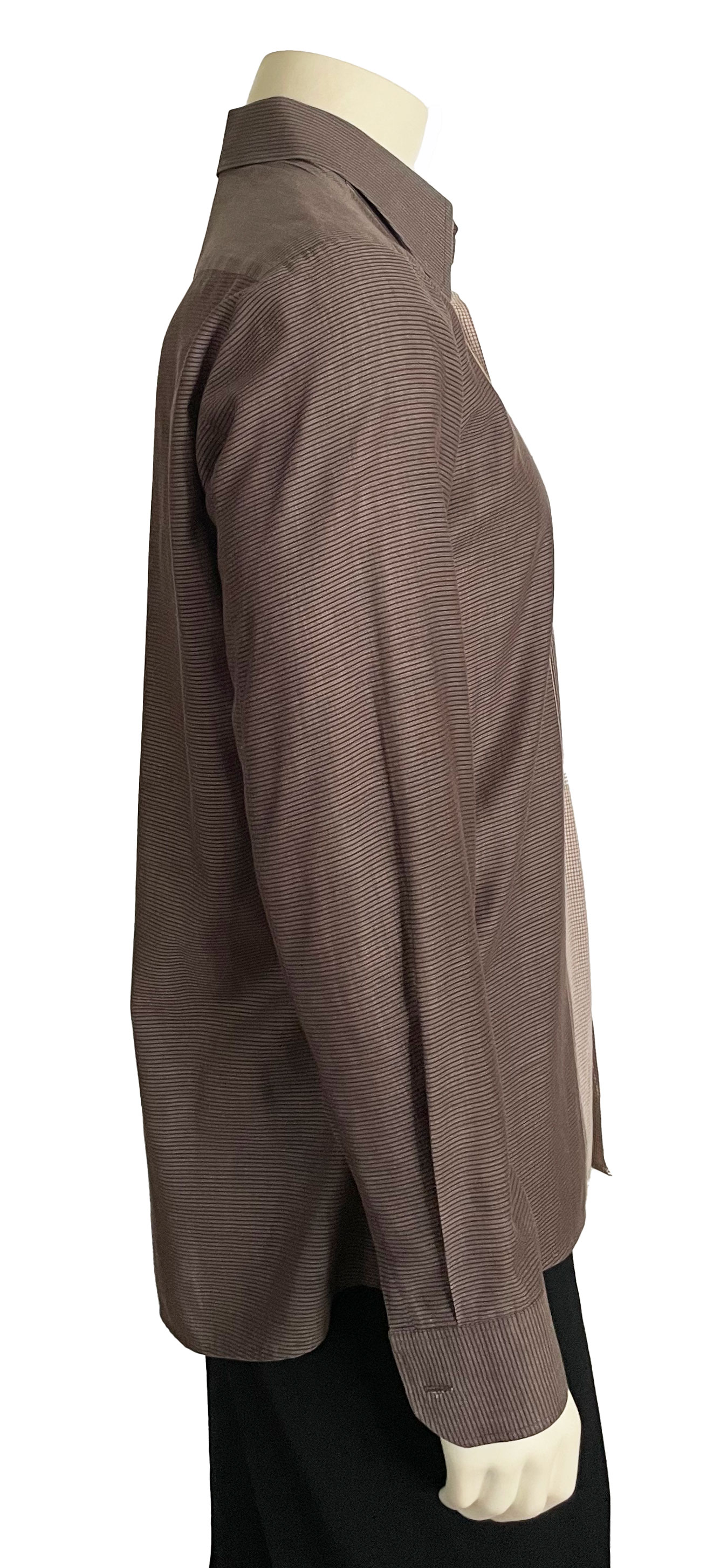 1980s color block shirt